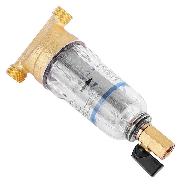 Wiederverwendbare Spin-Down-Sediment-Wasserfilter Wasserhahn Wasserfilter Wasser-Vorfilter-Sedimentf