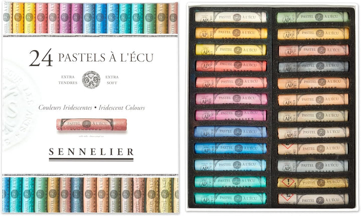 SENNELIER Extraweiches Pastell-Set, 24 Stück, mehrfarbig 1 stück (1er Pack) Mehrfarbig, 1 stück (1er