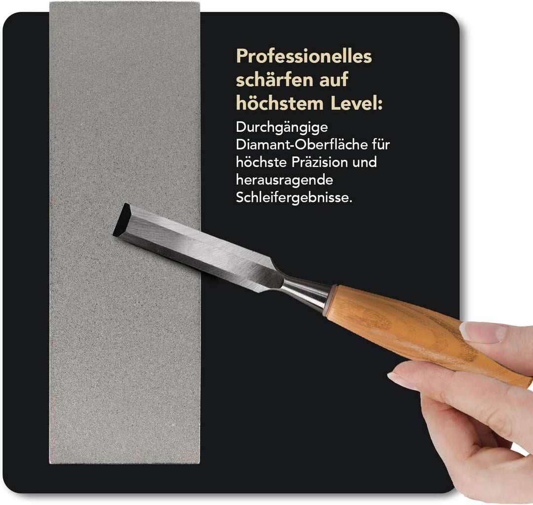 DMT Dia-Sharp Schärfblock mit durchgehender Diamantbeschichtung, extra-grob, 15,2 cm / 6 Zoll, D6X,