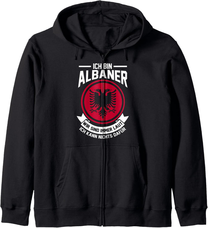 Albaner Laut Albanisch Albanien Kapuzenjacke
