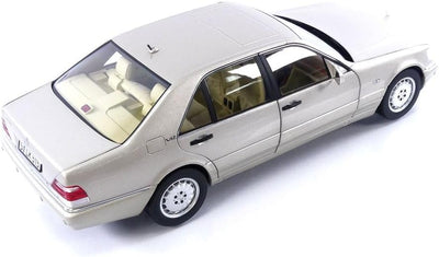 Norev - Mercedes-Benz S600 1997 Silver 1:18 Miniature, 183723, Silber, 1/18
