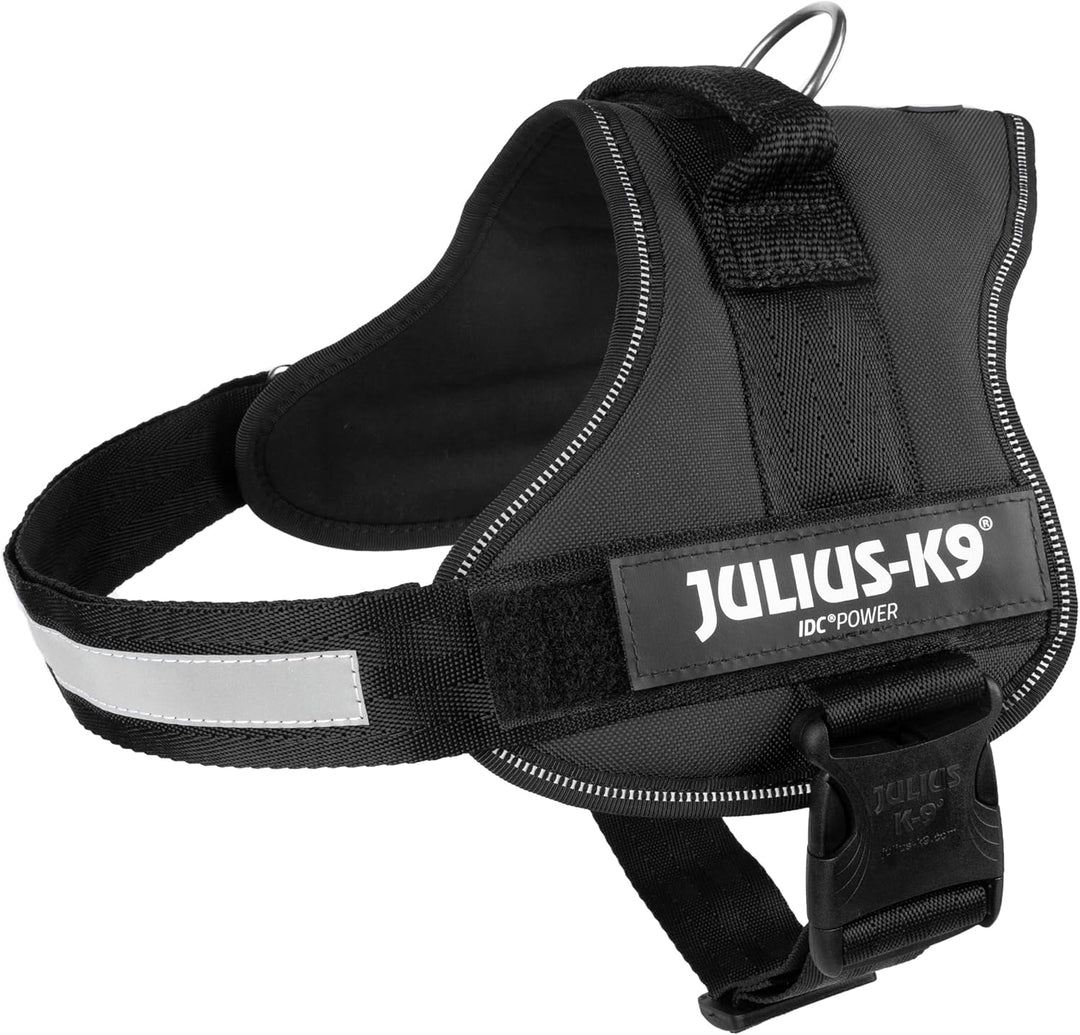 K9 Powergeschirr Original Julius-K9 Hundegeschirr für Diensthunde inkl. 2 Stück Klettsticker mit Wun