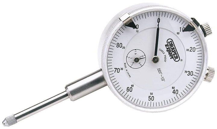 Draper 51830 PDG010M Expert Metrisches Zifferblatt-Testanzeige, 0 mm - 10 mm, 55 mm Durchmesser, Bla