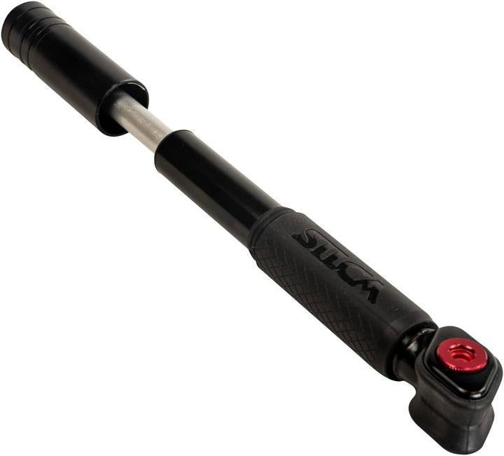 SILCA Pocket Impero Ultimate V.2 | Nur Presta Mini-Fahrradpumpe | 100 PSI Druckhebelloses Design | T