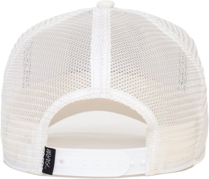 All American Men'Goorin Brothers-Hut 62 Trucker-Panther-White-#27184, 62 Trucker-Panther-White-#2718