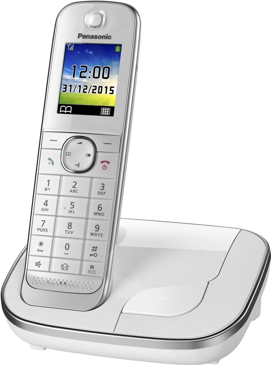 Panasonic KX-TGJ310GW Familien-Telefon ohne Anrufbeantworter (schnurloses Telefon, strahlungsarm, An