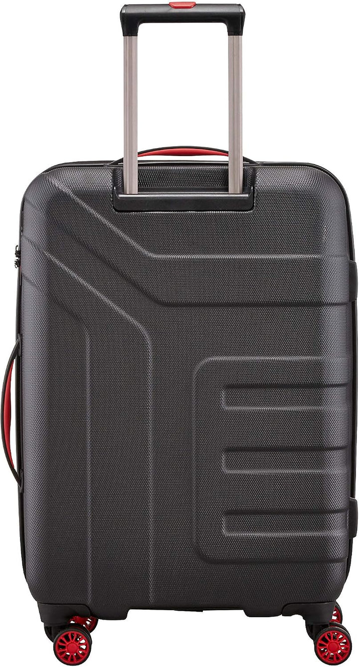 Travelite Koffer Vector Grösse M, 70 cm, 79-91 Liter, mittelgross Schwarz 70 cm (Trolley M), Schwarz