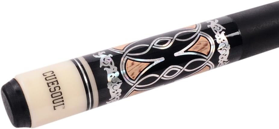 CUESOUL 57 Zoll Queue mit 13mm Cue Tipps CSPC027, CSPC027