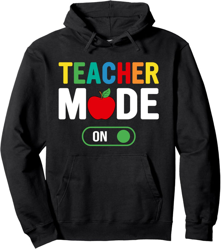 Lehrermodus am lustigen ersten Schultag Pullover Hoodie