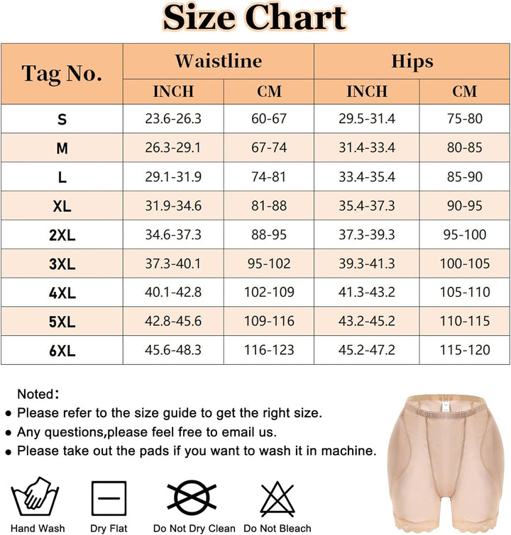 FEOYA Damen Butt Lifter Push-up Panties Miederslip mit Bauch-Weg-Effekt Miederpants String Mieder Bu