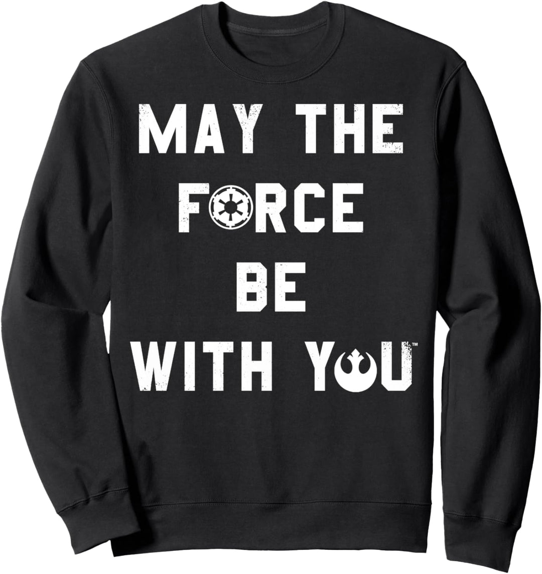 Star Wars May The Force Be With You Sith & Rebellion Emblem Sweatshirt