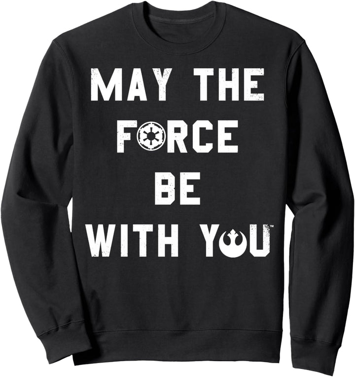Star Wars May The Force Be With You Sith & Rebellion Emblem Sweatshirt