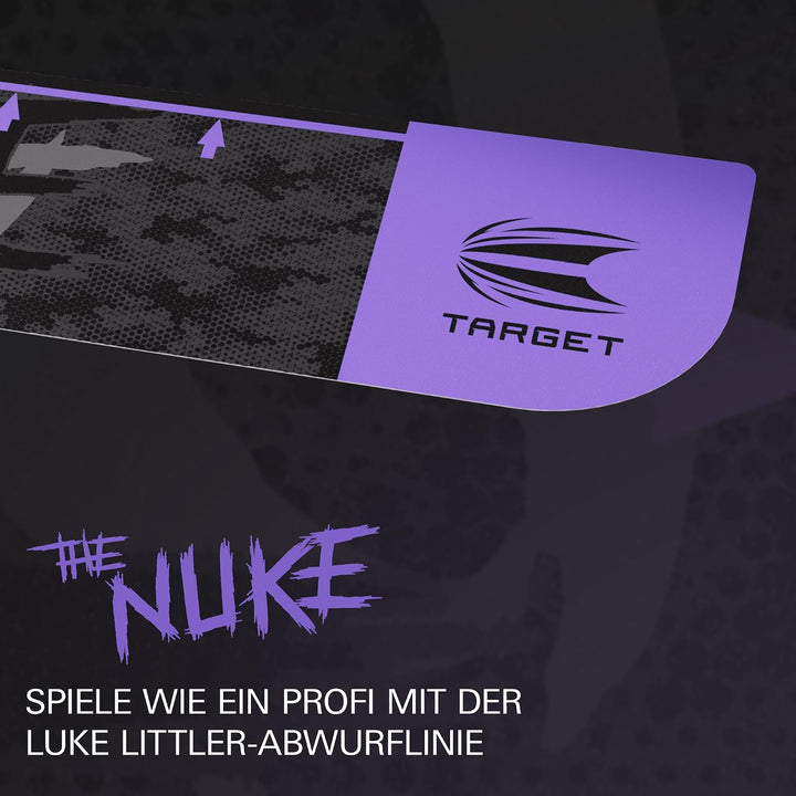 Target Darts Luke Littler Ghost Series Oche Throw Line – “The Nuke” Dart-Wurflinienmarkierung für St