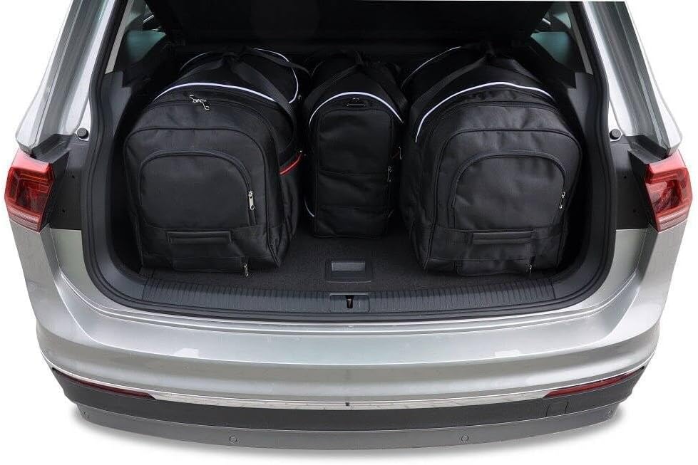 KJUST Dedizierte Reisetaschen 4 STK kompatibel mit VW TIGUAN II 2016+ Car Bags