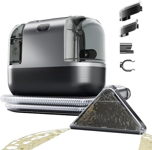 22Kpa 600W Polsterreiniger Gerät für Teppich Waschsauger für Polster & Auto Flecken Nasssauger Polst