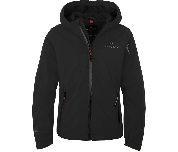 Bergson Kinder Regenjacke LIO THERMO - leicht wattiert - Wanderjacke - Fahrradjacke - Outdoorjacke -