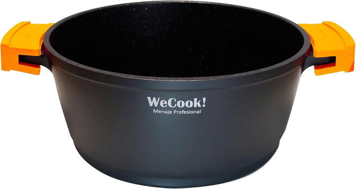 CAST ALUMINIUM POT WITH LID ECOCHEF 32 cm., 32 cm.