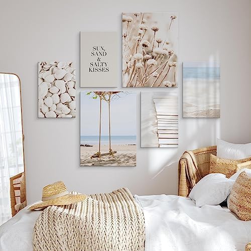 Muralo - Wandbilder Set - Leinwand Bilder Set Aufhängefertig - Bilder für Wohnzimmer Schlafzimmer -