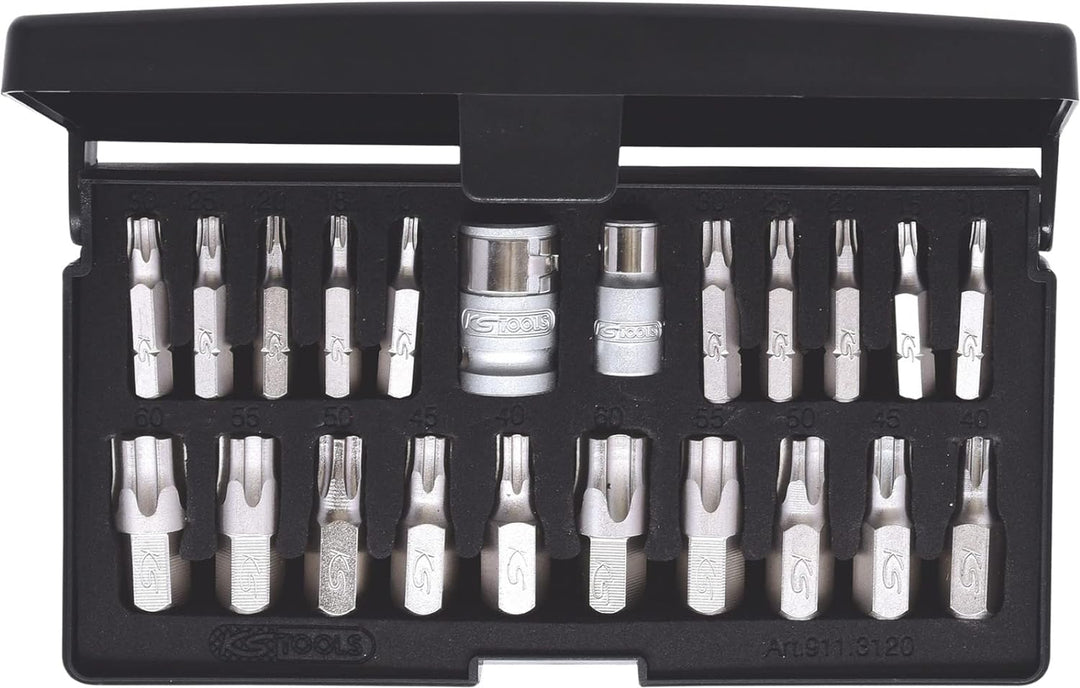 KS Tools 911.3120 TX plus Steckschlüssel-Satz 22-tlg., 10.2 cm
