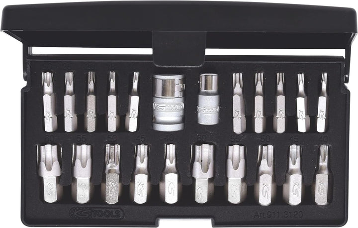 KS Tools 911.3120 TX plus Steckschlüssel-Satz 22-tlg., 10.2 cm