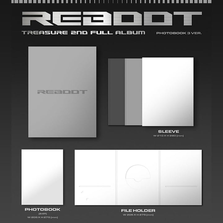 TREASURE - REBOOT PHOTOBOOK ver [Vol.2] (C ver), C ver