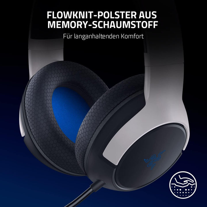 Razer Kaira für PlayStation - Kabelloses Dual-Headset für PS5 (Triforce Titanium 50-mm-Treiber, Hype