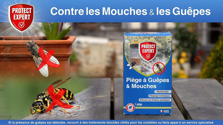 SBM PIEGE A GUEPES,FRELONS ET MOUCHES 1 PIEGE GUEPIEG