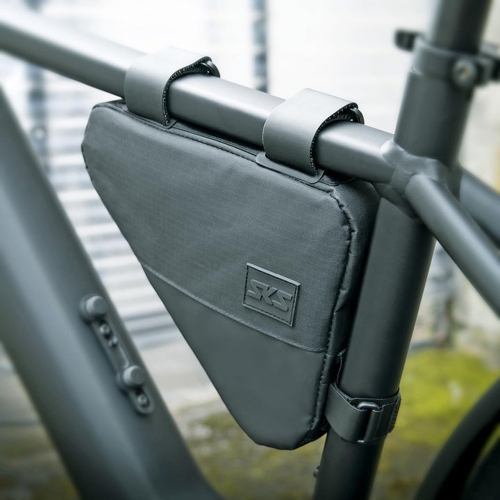 SKS GERMANY URBAN Frame Bag Rahmentasche für Fahrräder (Wasserabweisende Fahrradtasche, Leicht und S
