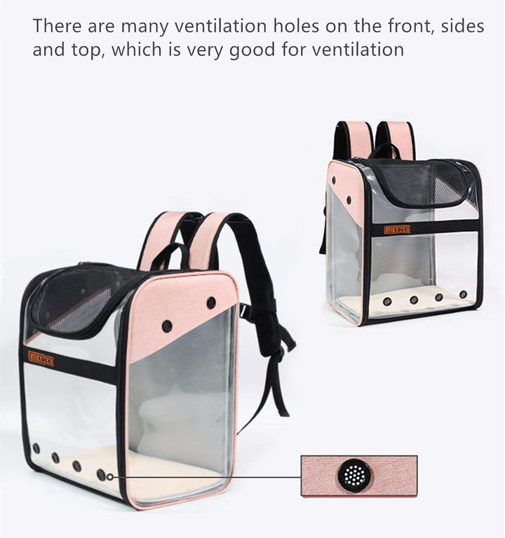 WEECOC Haustier tragen Transporttasche Rucksack Käfig Katze Hund Käfig Tragbare Haustier Tragetasche