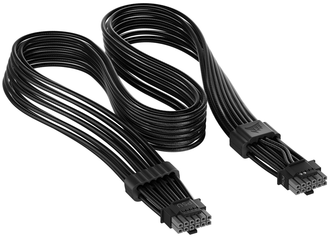 Corsair ThermalProtect PCIe 5.1 600W 12V-2x6 Netzteilkabel – Integrierter Übertemperaturschutz (OTP)