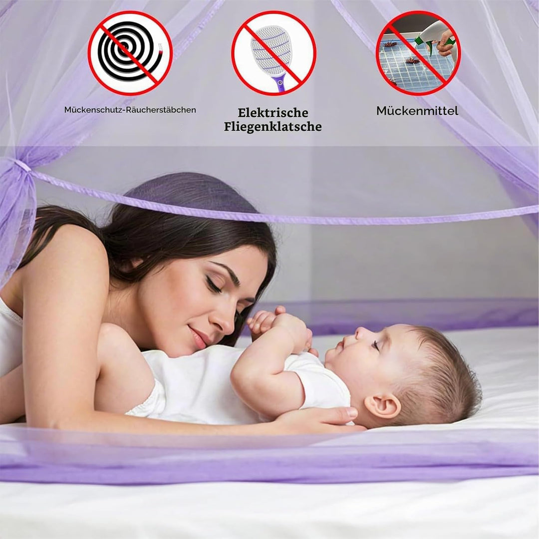 Betthimmel Mädchen Moskitonetz Bett Kinder Mosquito Netz Bett Himmel für Kinderzimmer Hängendes Mück