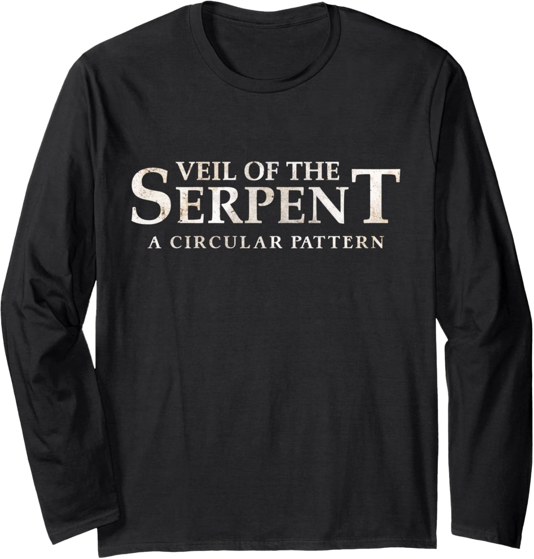 Veil Of The Serpent - A Circular Pattern Logo Langarmshirt