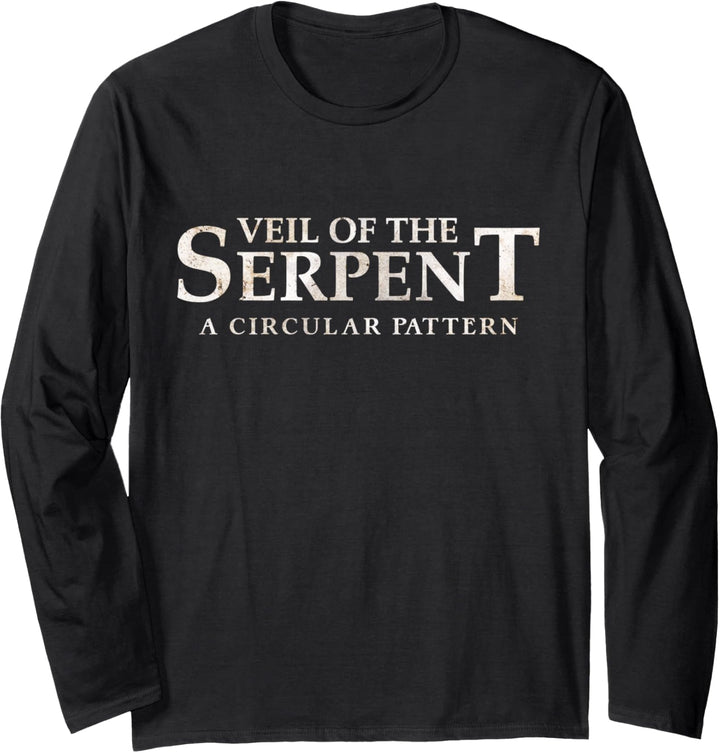 Veil Of The Serpent - A Circular Pattern Logo Langarmshirt