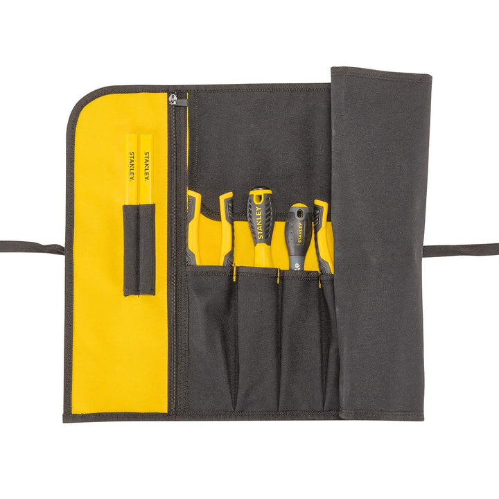 Stanley FatMax Werkzeugtasche/Werkzeugbeutel (50x33x31cm, mit runder Öffnung, formstabile Konstrukti