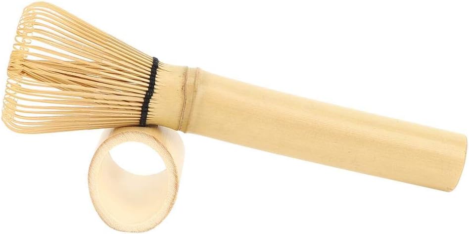 Natürlicher Matcha Schneebesen Set Chasen Matcha Grüntee Schneebesen Langgriff Puderpinsel Werkzeug