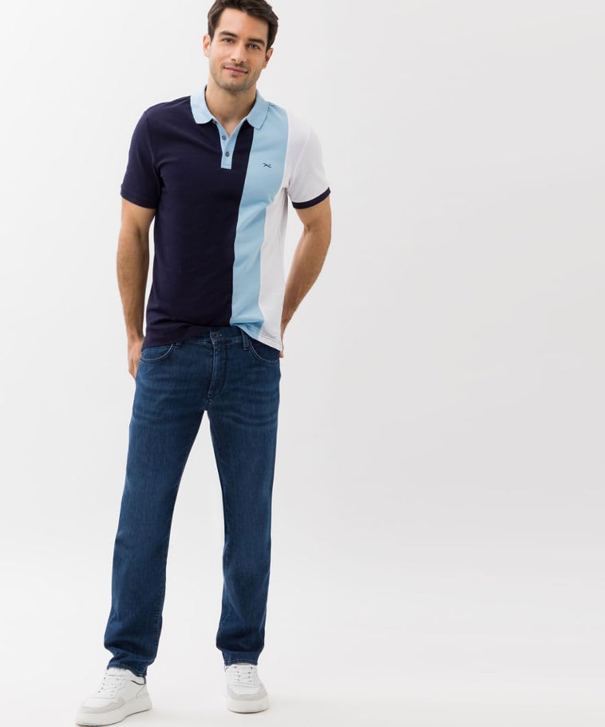 BRAX Herren Jeans Style Cadiz Ultralight 32W / 34L Atlantic Sea Used, 32W / 34L Atlantic Sea Used