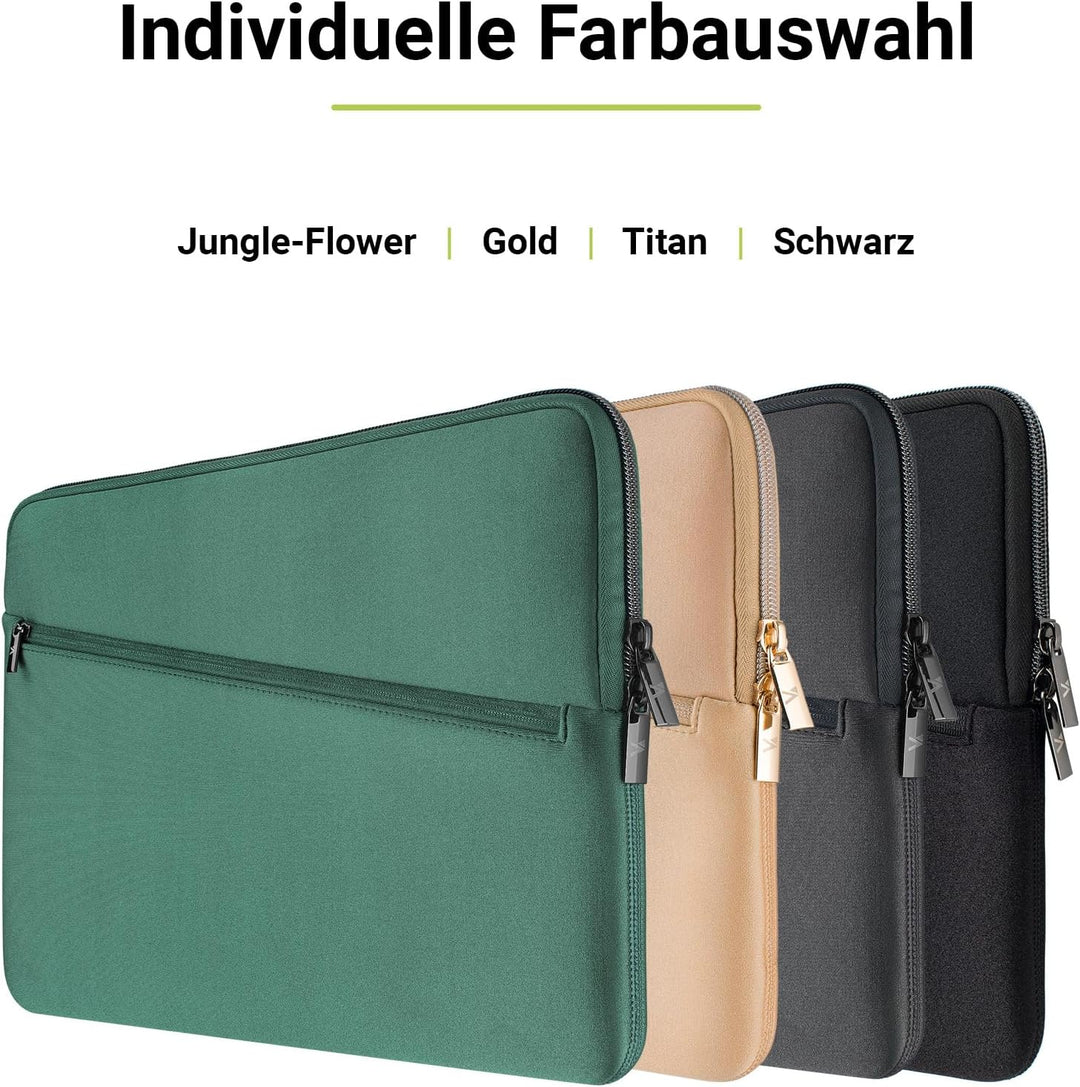 Artwizz Neoprene Sleeve PRO kompatibel mit MacBook Pro 14 (M3/M2/M1) - Schutzhülle mit Zubehör-Fach,