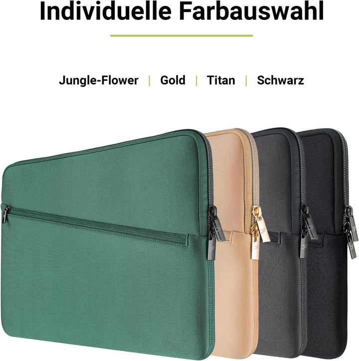 Artwizz Neoprene Sleeve PRO kompatibel mit MacBook Pro 14 (M3/M2/M1) - Schutzhülle mit Zubehör-Fach,