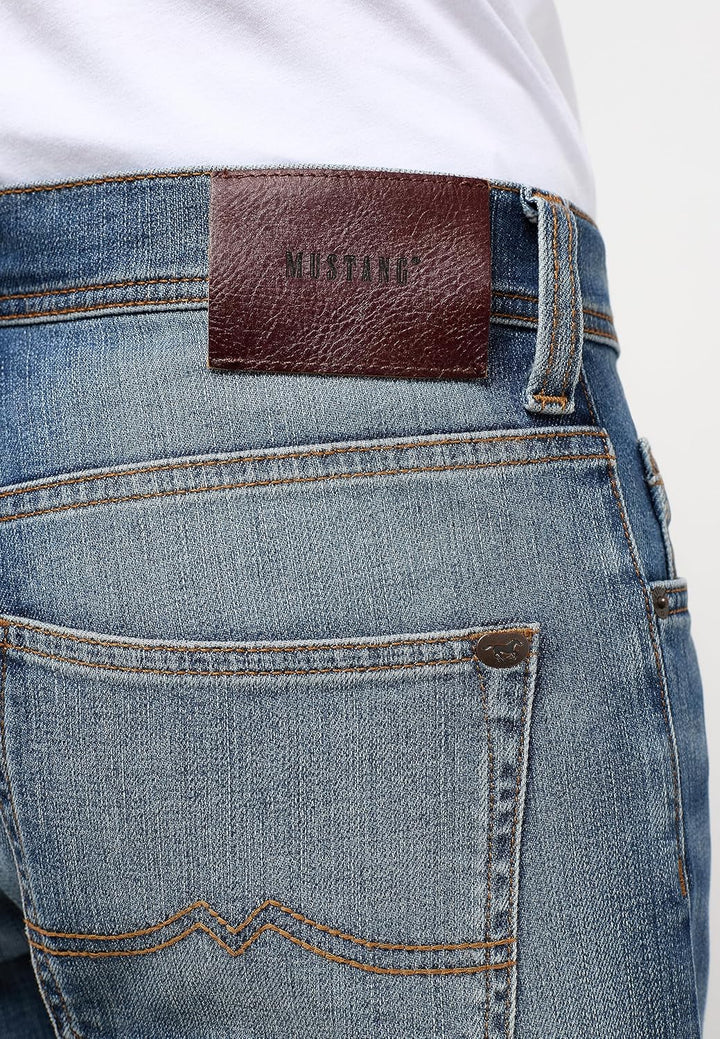 MUSTANG Herren Jeans Hose Oregon Tapered 29W / 32L Light Scratched Used (583), 29W / 32L Light Scrat