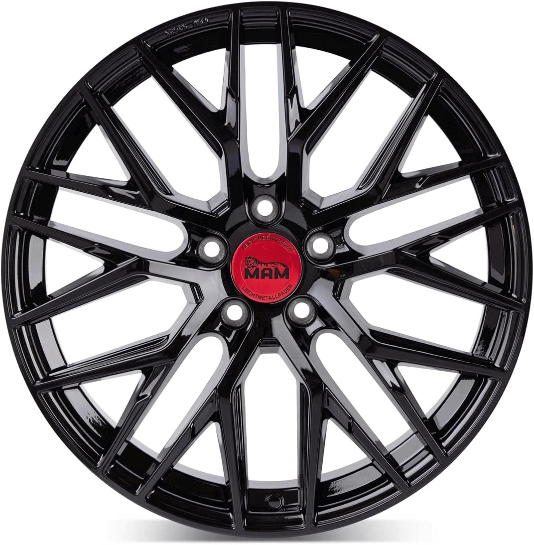 RS4-7.5JX17 5/108 ET45 72,6 BLACK PAINTED