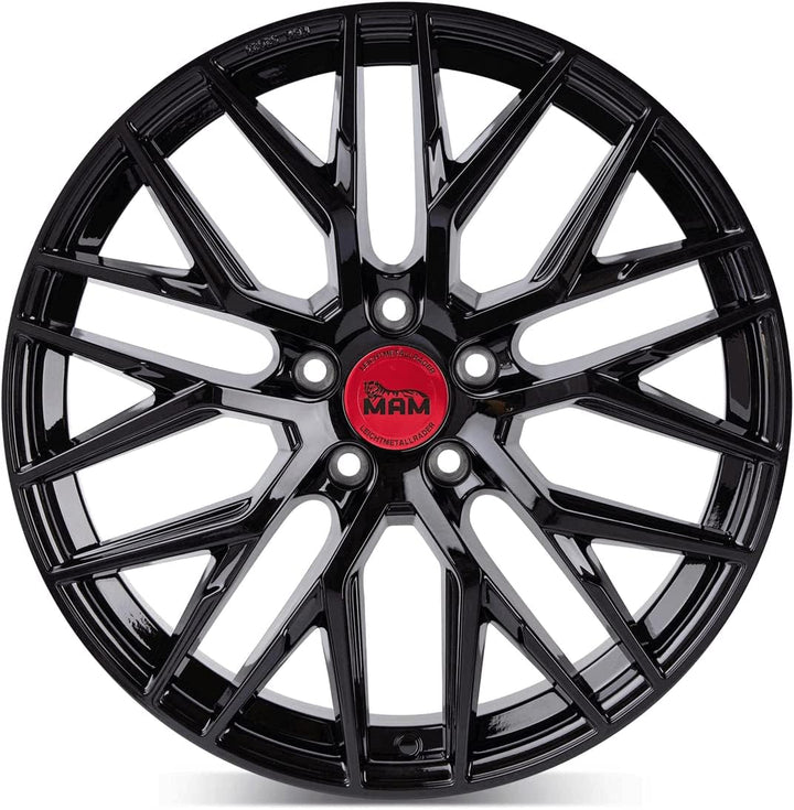 RS4-7.5JX17 5/108 ET45 72,6 BLACK PAINTED