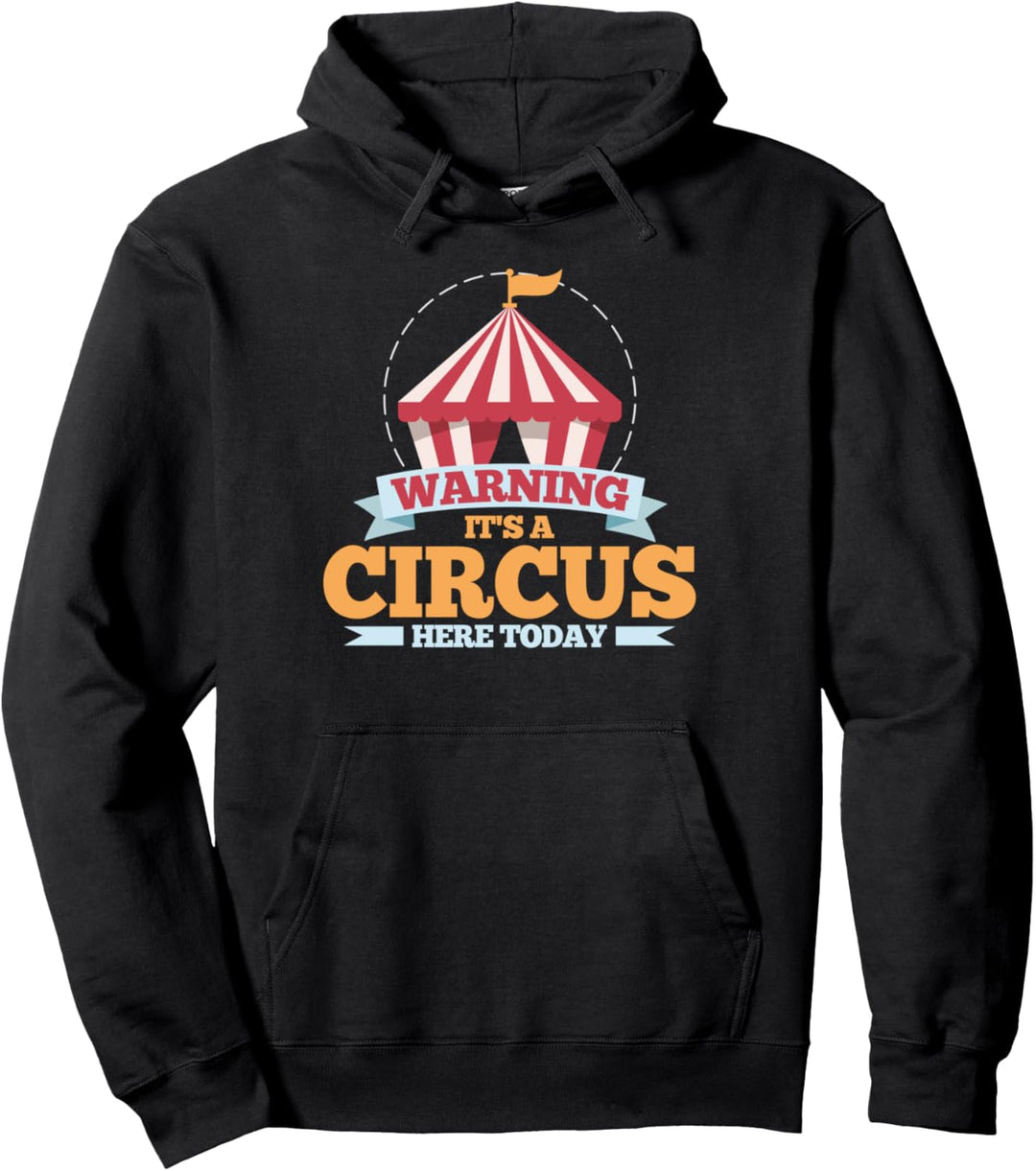 Zirkus Geburtstag Vintage Pullover Hoodie
