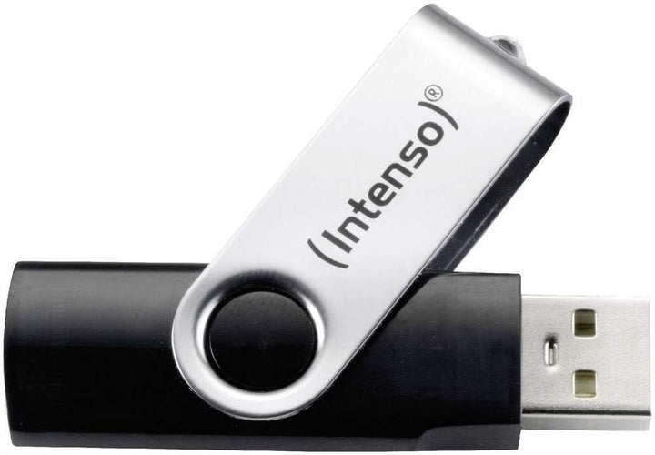 Intenso Basic Line 32 GB USB-Stick USB 2.0 silber/schwarz 1 x 32 GB Basic Line, 32GB