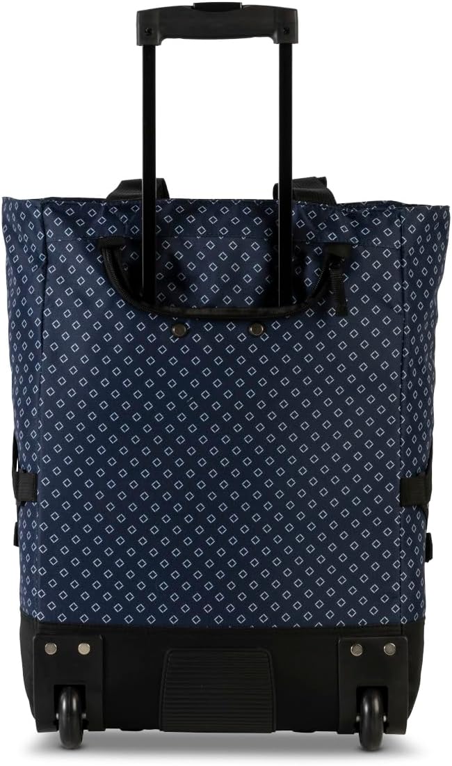 Punta® Einkaufstrolley Dunkelgrau/Schwarz (33 L) - Stabiler Einkaufswagen für müheloses Einkaufen mi