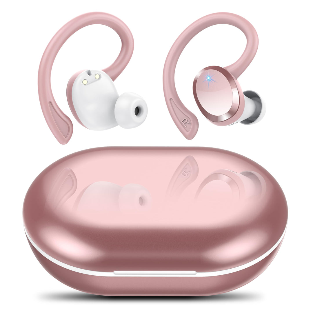 Bluetooth Kopfhörer, In Ear Kopfhörer Kabellos Bluetooth 5.4 mit 68 std Spielzeit LED-Anzeige, 4 ENC