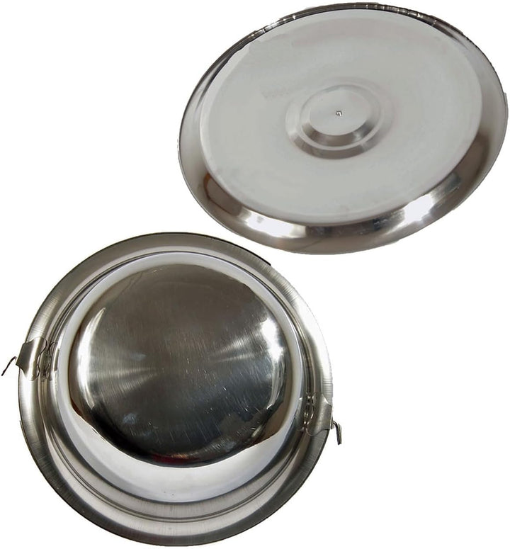 Set Gulaschkessel Gulaschtopf Edelstahl 14 Liter + Deckel + Gratis Schöpfkelle