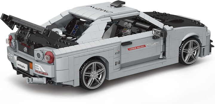 Mould King 10113 Technik Sportwagen Modell, Kreativität Technologie GTR Rennen Cabrio Auto Modellaut