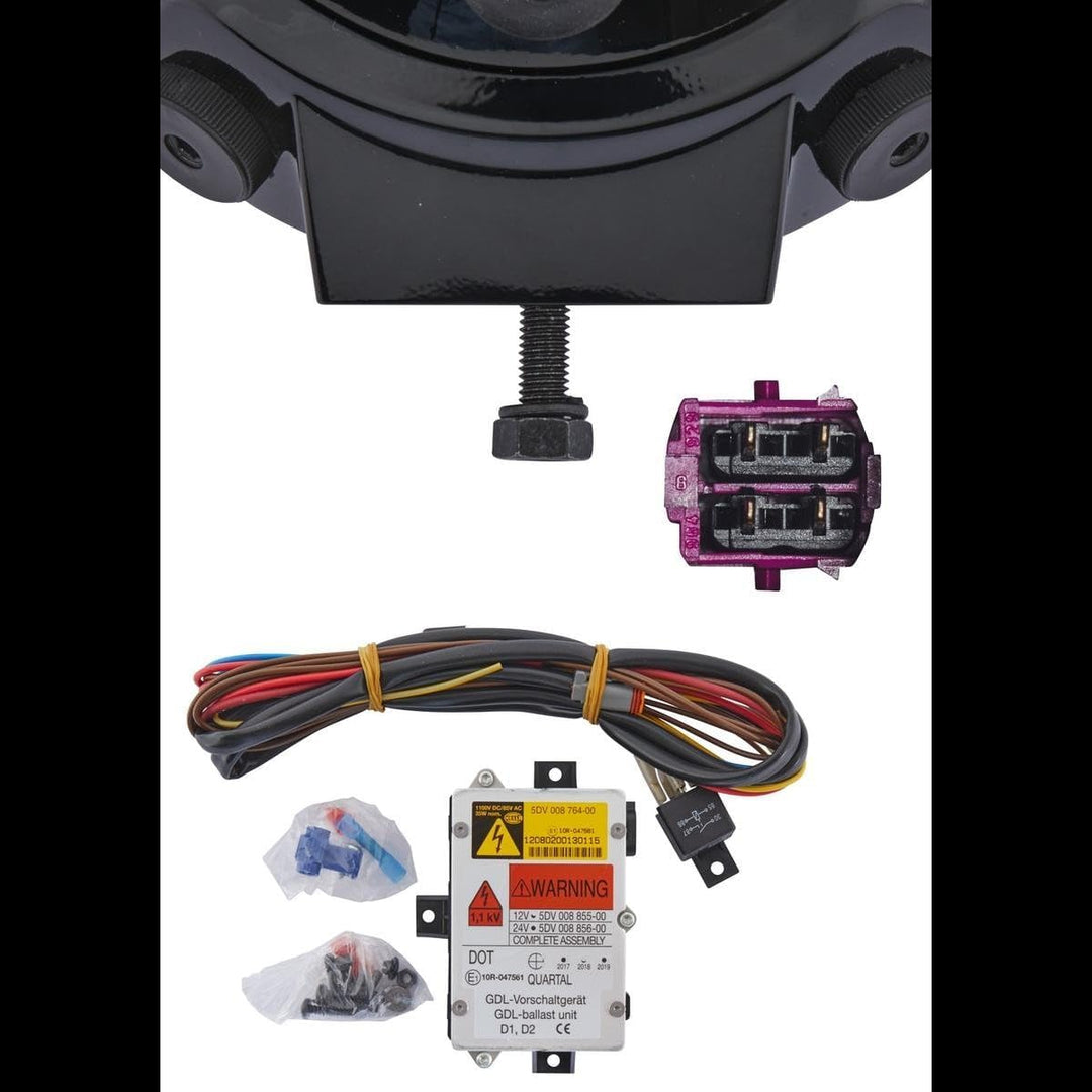 HELLA - Xenon-Fernscheinwerfer - Luminator Xenon - E1 2255/ECE-R98 - 12V - 1F8 007 560-621 mit 12V -