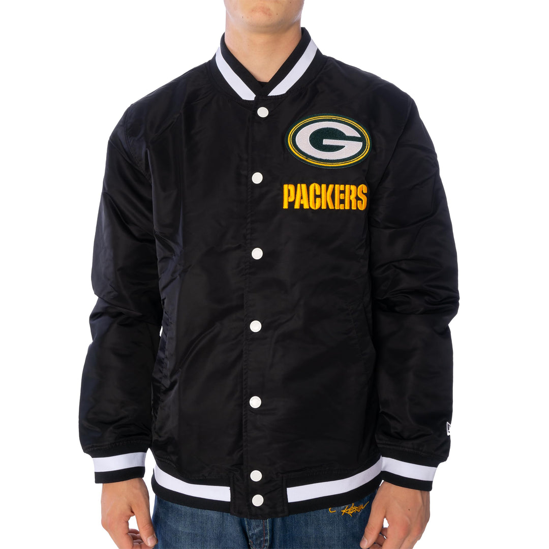 New Era - NBA Chicago Bulls Logoselect Jacke XXL Green Bay Packers, XXL Green Bay Packers