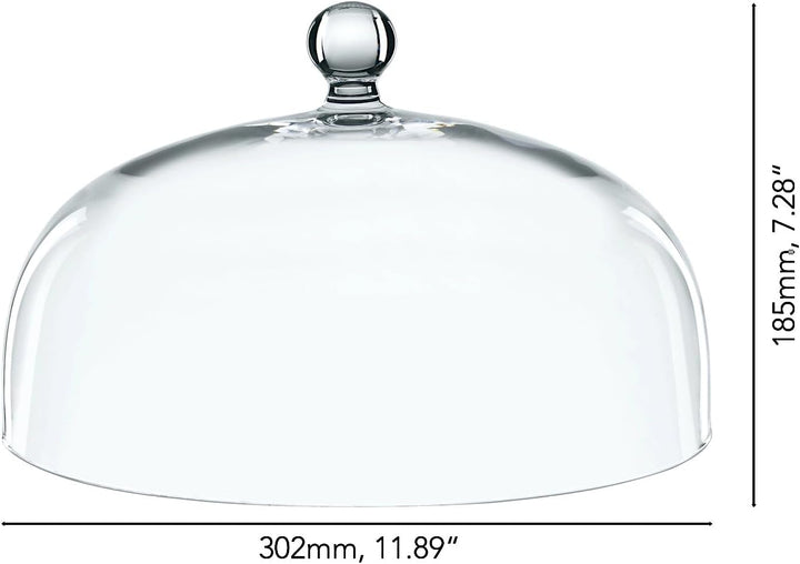 Spiegelau & Nachtmann, Kuchen-/Torten-/Glashaube, Ø 30 cm, Kristallglas, Bossa Nova, 0099529-0 Kuche